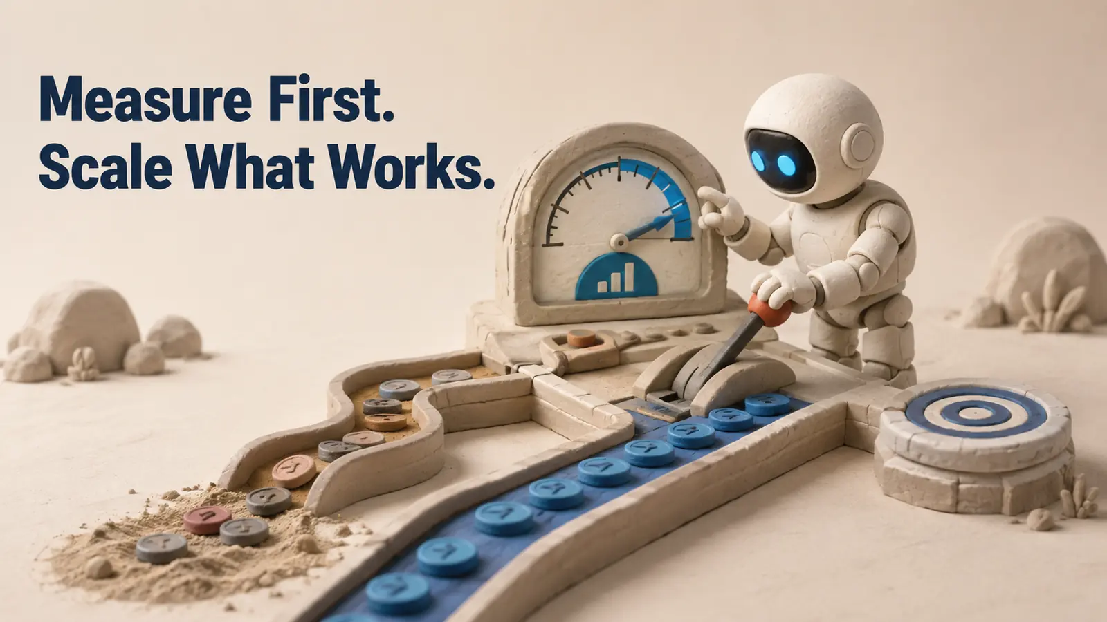 Measure first, scale what works